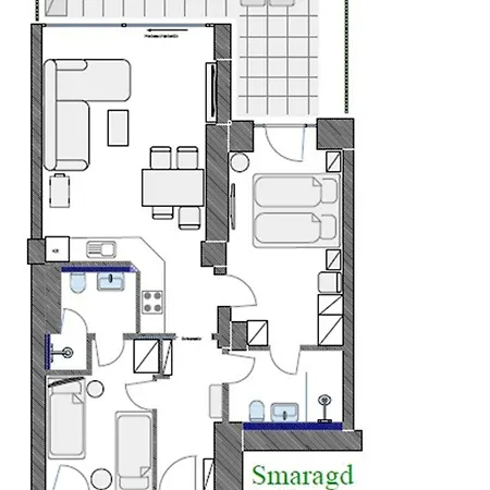 Appartement Prora - Smaragd *