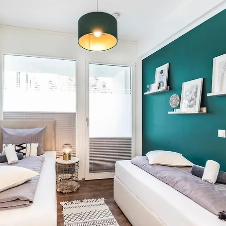Prora - Ferienwohnung Mit Waschmaschine - Smaragd Binz